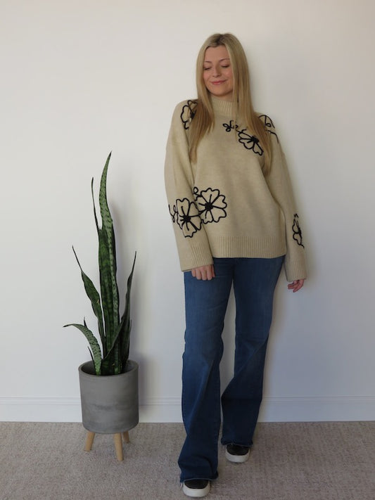 Flower Girl Sweater