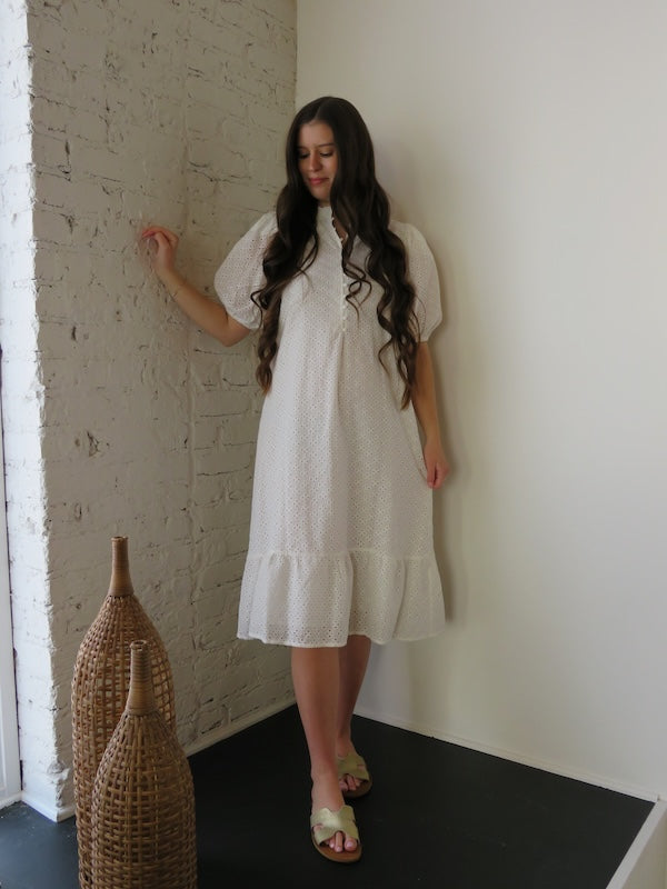 Marbella Eyelet Dress