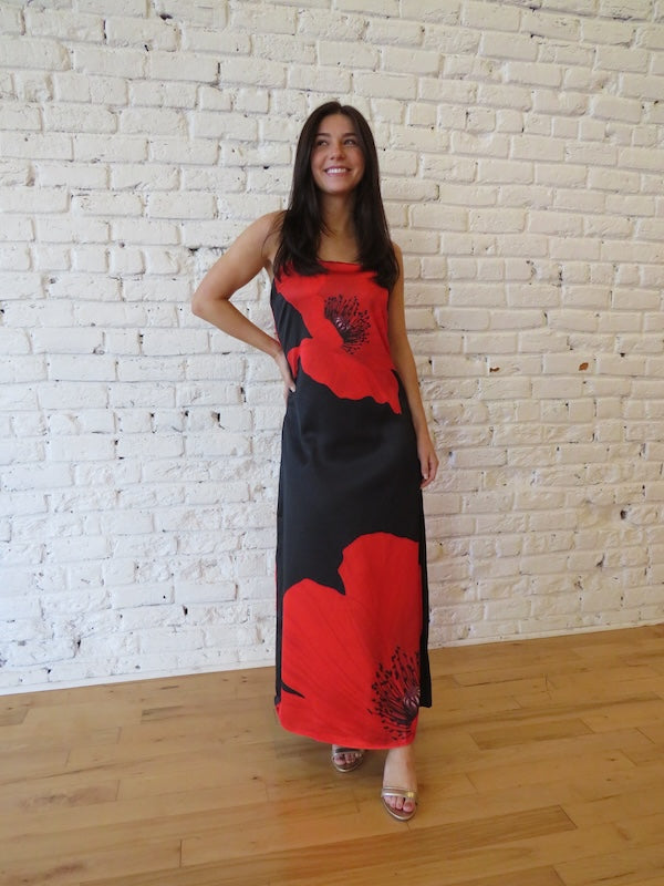 Midnight Blooms Dress