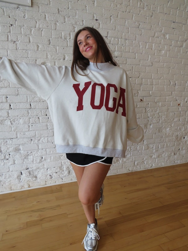 Pilates/Yoga Mock Neck