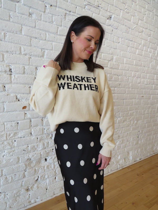 Whiskey Weather Sweater