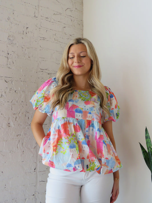 European Summer Top