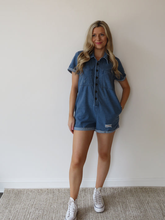 Flower Farm Romper