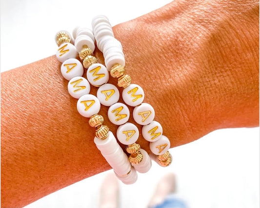 Mama Bracelet- White