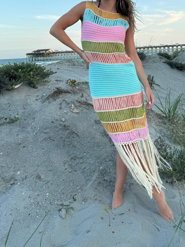 Aruba Crochet Dress