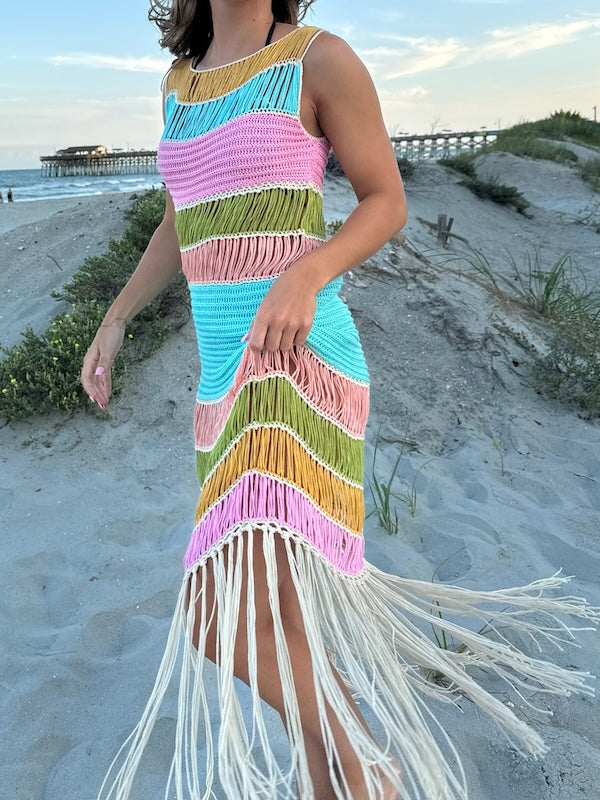 Aruba Crochet Dress