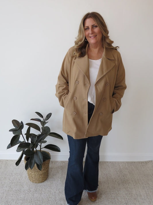 Neutral Girl Blazer