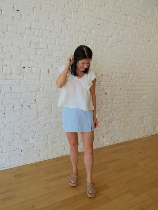 Gemma Top - White