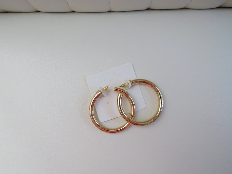 Gold Hoop - Shiny