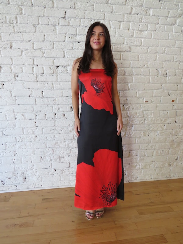 Midnight Blooms Dress