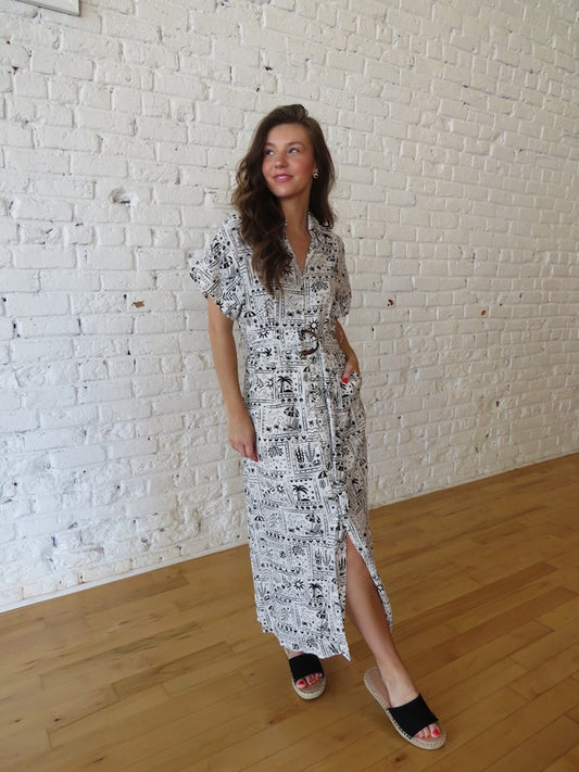 Postcards from Paradise Dress