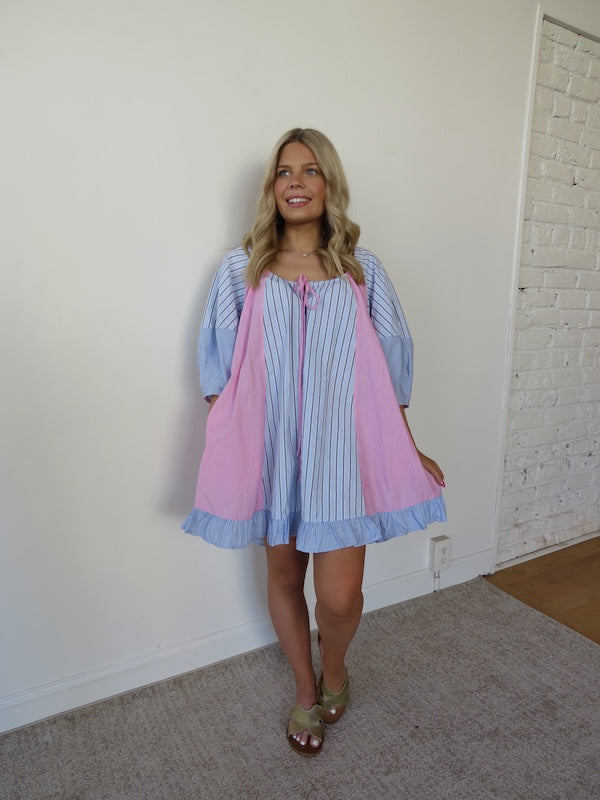 Spring Fling Dress - Blue