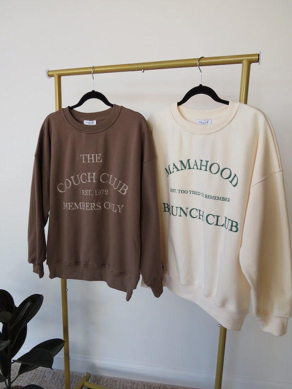 Mamahood Brunch Club Sweatshirt