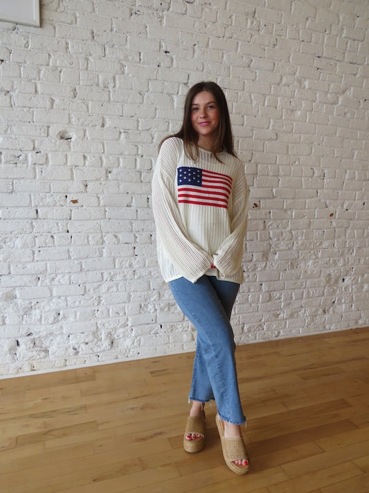 USA Knit Top