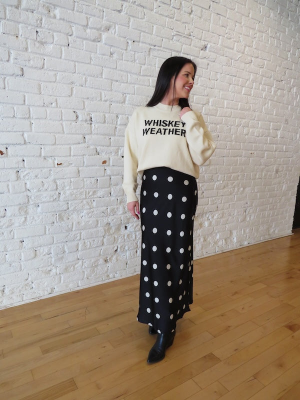 Whiskey Weather Sweater