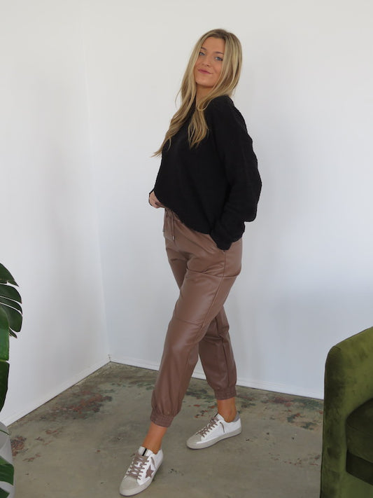 Feeling Fuzzy Sweater - Black
