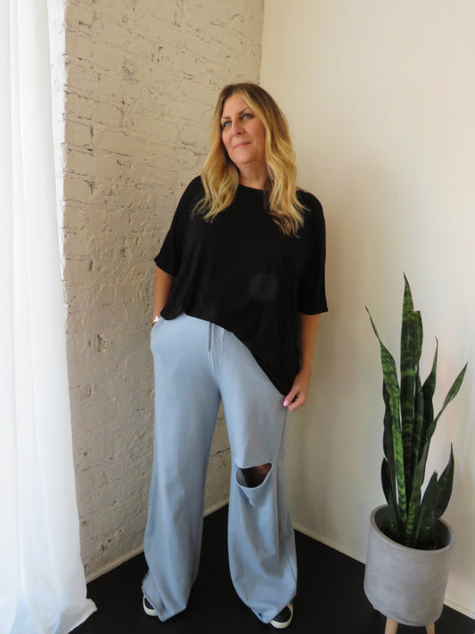 Cozy Day Pants - Blue